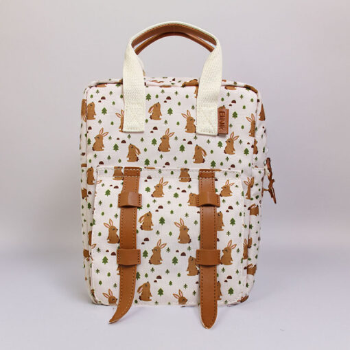 Kindergartenrucksack mit Name Hase