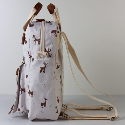 Kindergartenrucksack Classic mit Namen - Reh V2 – Bild 3