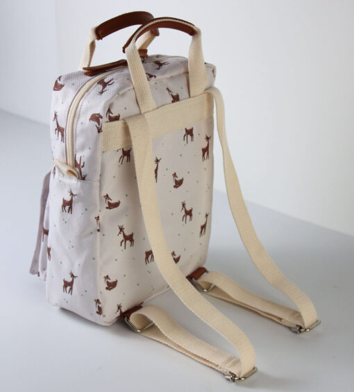 Kindergartenrucksack Classic mit Namen - Reh V2 – Bild 4