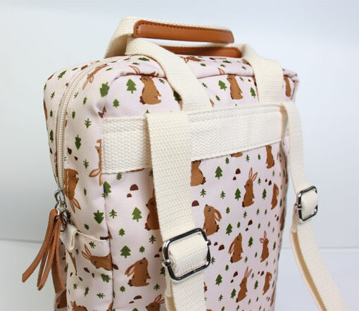 Kindergartenrucksack Classic mit Namen - Hasen – Bild 4