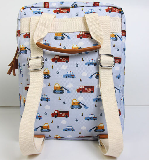Kindergartenrucksack Classic mit Namen - Autos – Bild 4