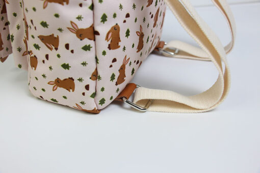 Kindergartenrucksack Classic mit Namen - Hasen – Bild 6