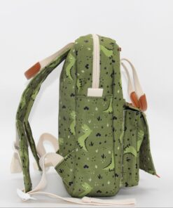 Alternative view of Kinderrucksack mit Brust und Schultergurt personalisiert mit Namen - Dino