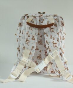 Alternative view of Kinderrucksack mit Brust und Schultergurt personalisiert mit Namen - Reh
