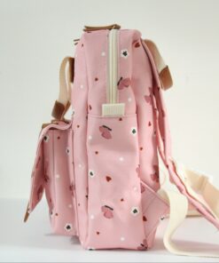 Alternative view of Kinderrucksack mit Brust und Schultergurt personalisiert mit Namen - Schmetterling