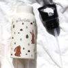 Kindertrinkflasche 350ml mit Namen Hase