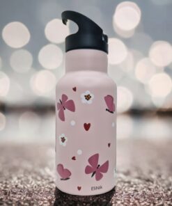 Alternative view of Kinder Trinkflasche 350ml mit Namen - Schmetterling