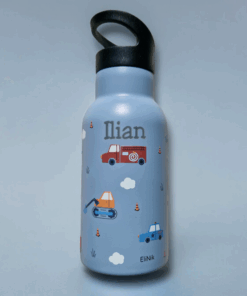 Alternative view of Kinder Trinkflasche 350ml mit Namen - Fahrzeuge