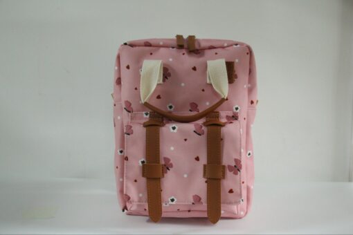 Kinderrucksack mit Brust und Schultergurt personalisiert mit Namen - Schmetterling – Bild 5